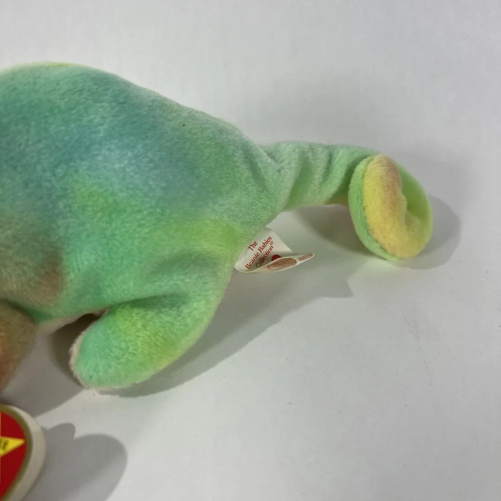 Ty Beanie Baby 9‎ inch Rainbow The Chameleon 1997 With Tag